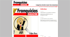 Desktop Screenshot of franquiciasmagazine.es